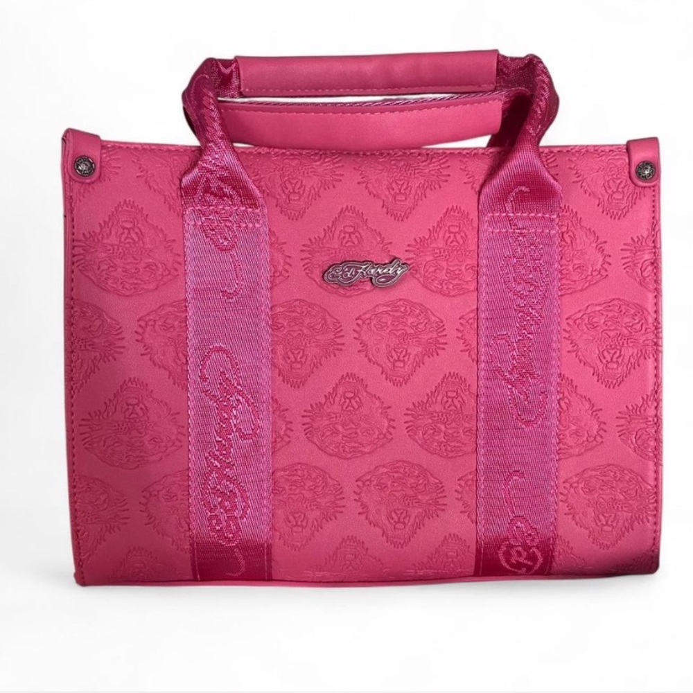 Ed Hardy Vibrant Pink Tote Bag